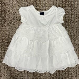 GAP White eyelet dress